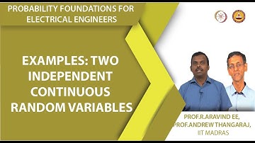 Examples: two independent continuous random variables
