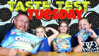 Taste Test Tuesday || Oreos || Rocky Road Trip Chocolate | Peanut Butter Pie | Pistachio Thins Taste Test Tuesday || Oreos || Rocky Road Trip Chocolate | Peanut Butter Pie | Pistachio Thins