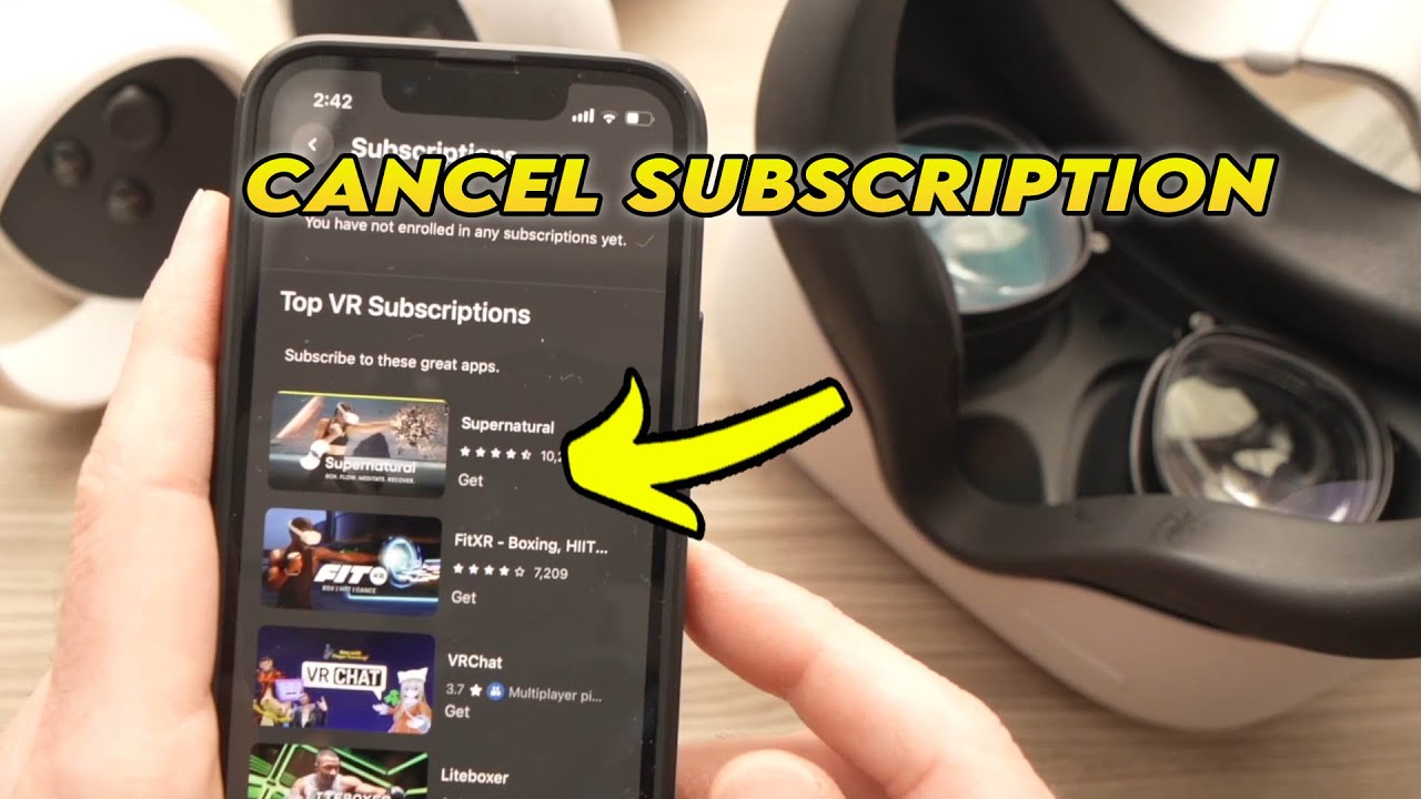 how-to-cancel-subscription-on-oculus-meta-quest-2-youtube