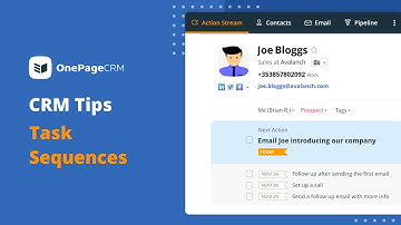 Speed up your sales process with task sequences | CRM Tips