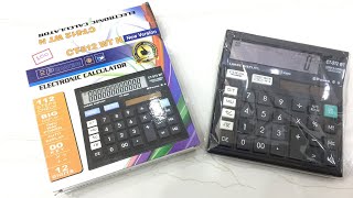 Duplicate China calculator unboxing and review Update