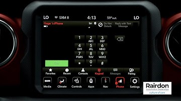 2020 Jeep Gladiator Rubicon | How to Connect Via Bluetooth | Rairdon Automotive Group