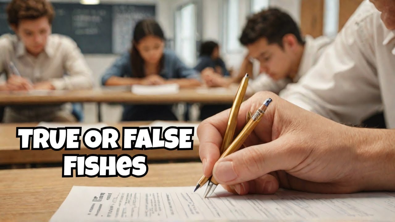 True and False Fish: Most Important MCQs - YouTube