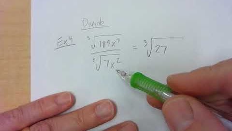 6 2 Multiplying and Dividing Radical Expressions