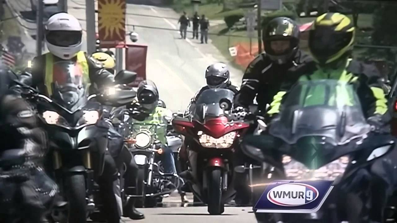 New England Riders make the Laconia news reel 2014 YouTube