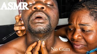 ASMR✨Full Face Ingrown Pluck Plus Pimple pops