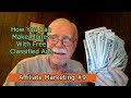 📰Free Classified Ads Affiliate Marketing #9 ~75 Free Classified Ads Sites