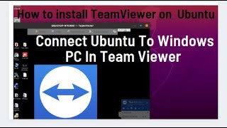 how to install teamviewer in ubuntu 20.04