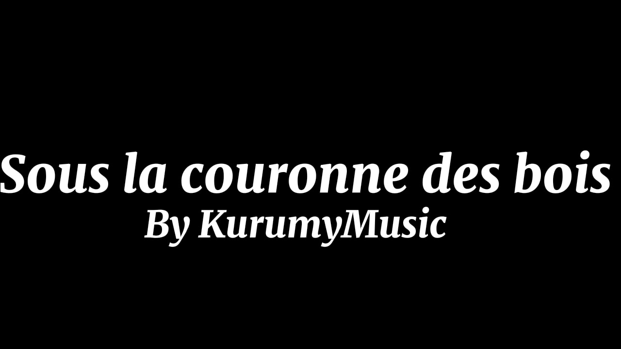 Sous la couronne des bois 