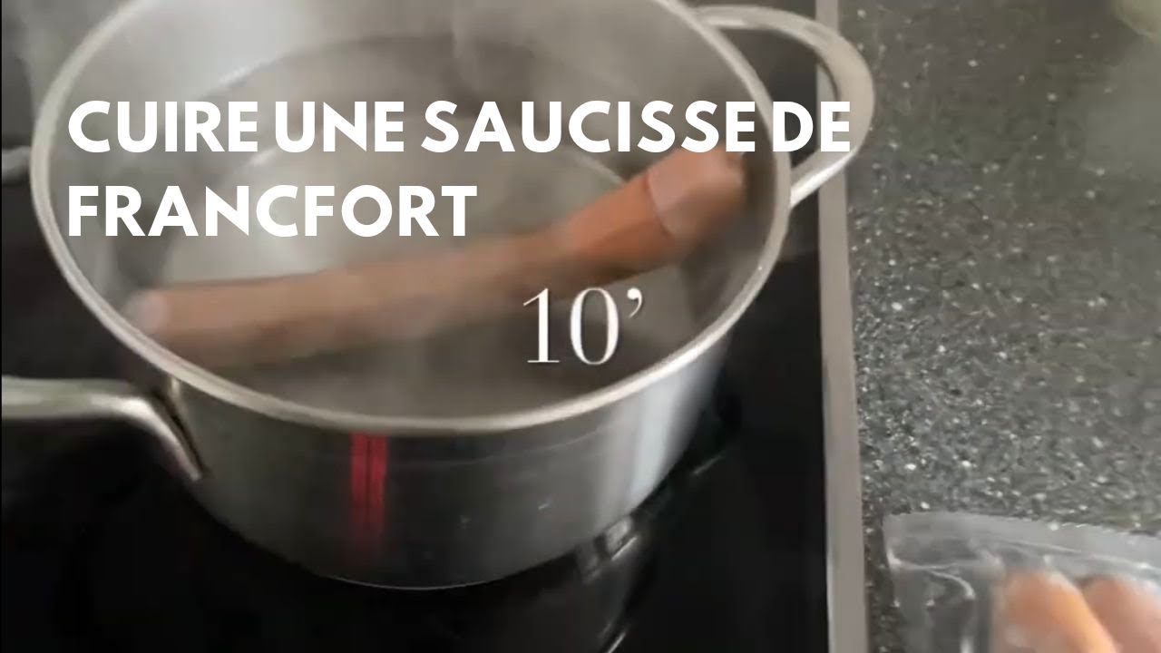 Cuire une SAUCISSE DE FRANCFORT n’a jamais été aussi SIMPLE - YouTube