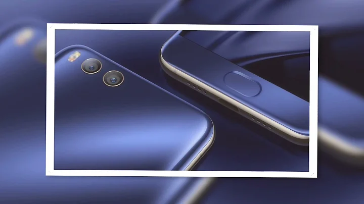Xiaomi Mi6 colors (Blue, Black, White & Ceramic)