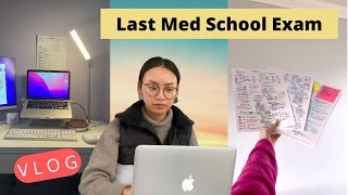 Vlog: My Last Medical School Exam | MED SCHOOL