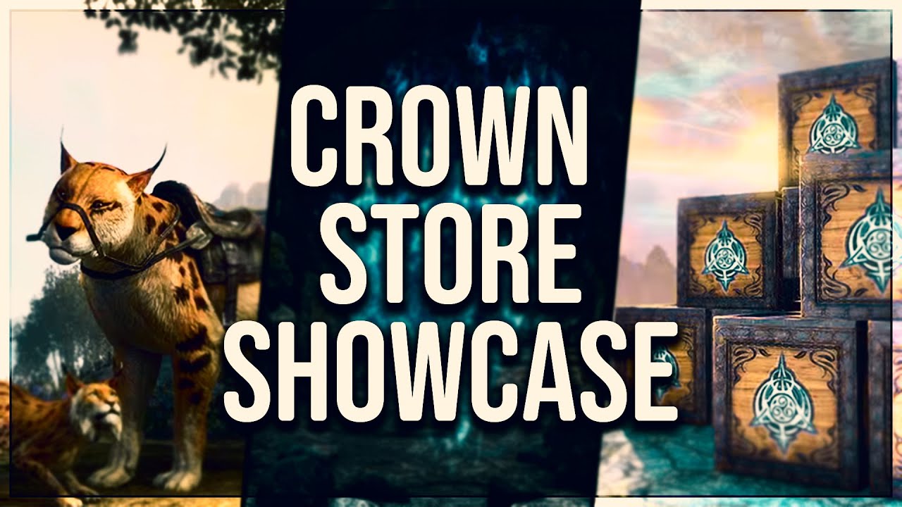 ESO Crown Store Showcase January 2024 YouTube