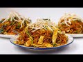 Khua Mee: Fawm Qaab Zib [Non-Stir Fried Sweet Noodle Version]