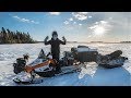 CAMPING on the Ice in the Most EXTREME Temperatures! ( -25F )