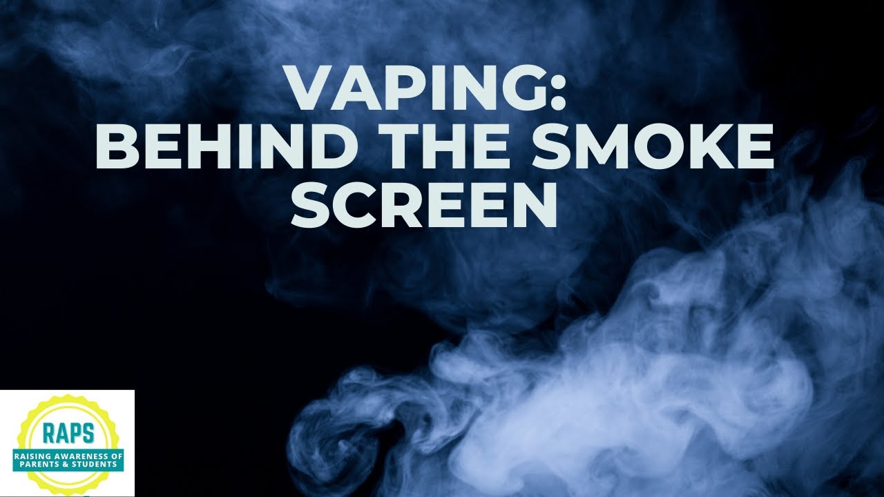 Vaping Screen Vaping: Behind the Smoke Screen - YouTube