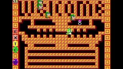 Bubble Bobble level guide -- round 98 -- www.adamdawes.com