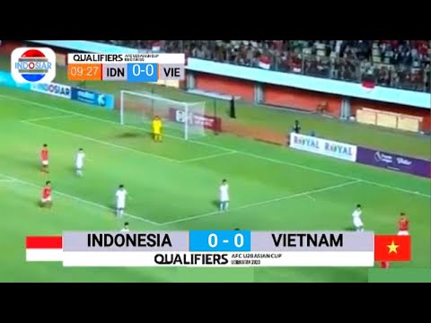 🔴Siaran langsung Timnas indonesia vs Vietnam, Kualifikasi piala Asia U20, Link live streaming