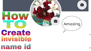 Bina Kisi Name ke Facebook Account Kaise Banaye || Facebook Invisible/Blank Name Create Fb id 2021