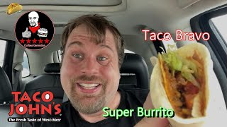 Taco Johns Taco Bravo & Super Burrito Review #Tacoweek #OutlawsGeneration #tacos screenshot 5