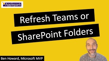 Refresh Teams or SharePoint Folders in Power BI
