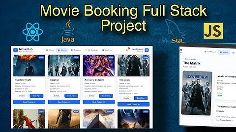 Learn & Build Java Full Stack + AI, Movie Ticket Booking Project Using Spring, React, MYSQL