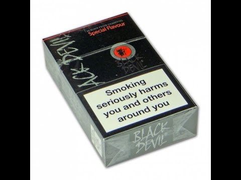 Black Devil Special Flavour Cigarette Review - YouTube.