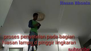 How to install a LED light on a minimalist ceiling. Video ini menampilkan model lampu LED terbaru de. 