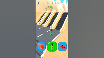 Shape-shifting Funny Race All Level Gameplay Walkthrough Master Level #392 BeamNG.drive #Shorts