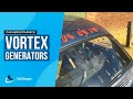 Diy aerodynamics 2 vortex generators