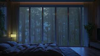 RAIN at Night to Sleep Instantly - Powerful Rain to Block Noise,Relaxing Study, Sleep better, ASMR