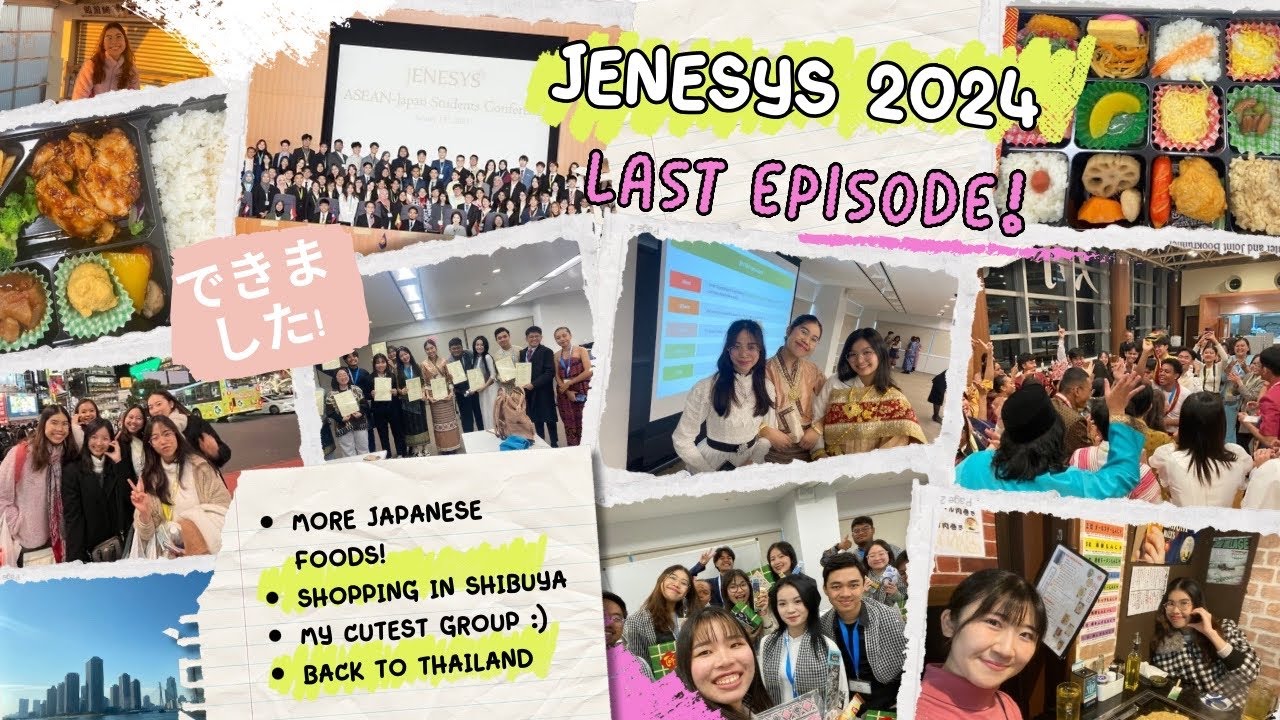 JENESYS 2024 🇯🇵🇹🇭💡💃🪩🛍️🚊 | EP3 PasineeXJapan (JENESYS2024)