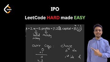 502 IPO | Sorting | Greedy | LeetCode Hard | LeetCode Problem of the day | LeetCode POTD