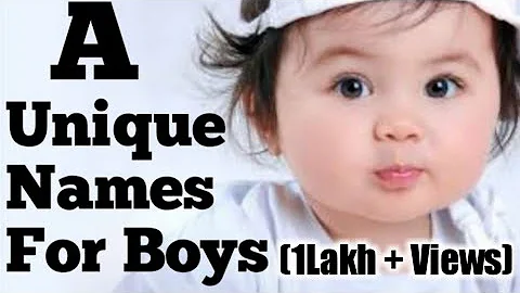 Baby Boy Names/Unique Boy Names start with A 2021@kindergarden4176 - DayDayNews