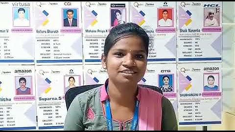 JSPIDERS VELACHERY | CONGRATULATION: Ramya  For Getting Placed as Software Developer.