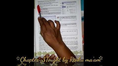 Class 4  Ch- 3 Editing in word 2010 ( 17/4/20)