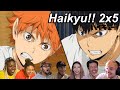 Haikyu!! 2x5 Reactions | Great Anime Reactors!!! | 【ハイキュー!!】【海外の反応】
