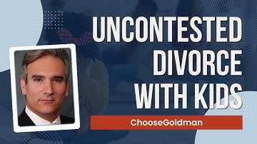 What You Should Know About Non-Contentious Divorce With Kids - ChooseGoldman.com