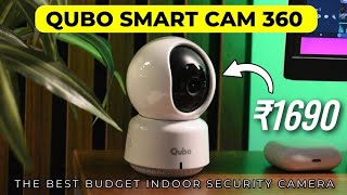 Best Budget Indoor Security Camera in India  | Qubo Smart Cam 360 | FULL REVIEW