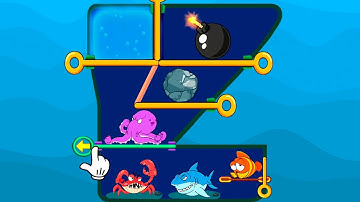 Fish Rescue Pull The Pin Game | Android New Gameplay Walkthrough Part-8