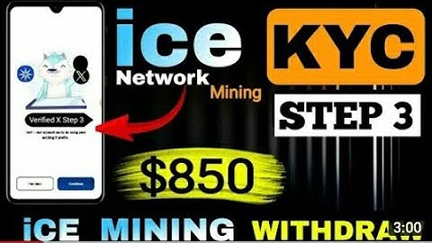 Ice Kyc Step 3 || ice kyc step 3 kaise kare || ice network