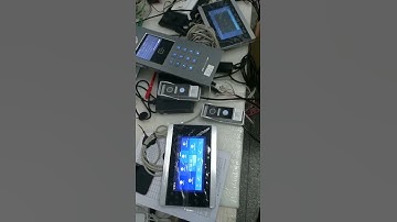 Multi apartment video door phone system with front door panel