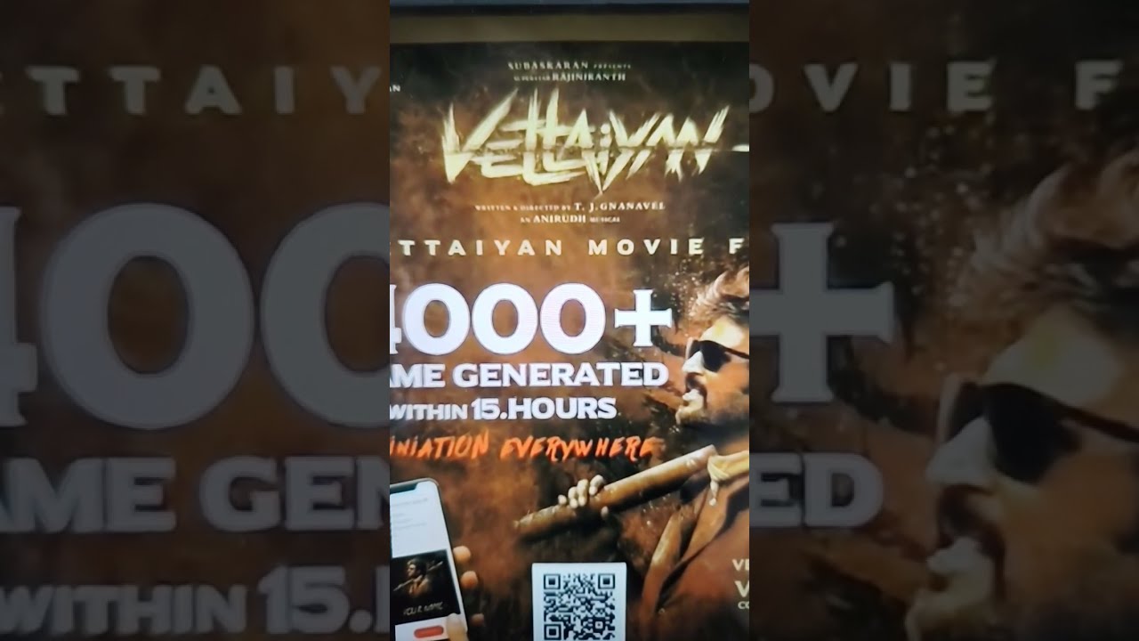 VETTAIYAN THE HUNTER GENERATE FONT WITH YOUR NAME #anirudh #vettaiyan #superstarrajinikanth
