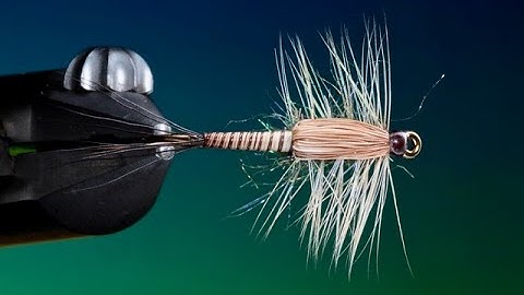 Fly Tying a moose mane nymph