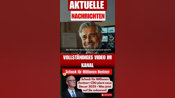 Schock für Millionen Rentner: CDU plant neue Steuer 2025 – Was jetzt auf Sie zukommt!