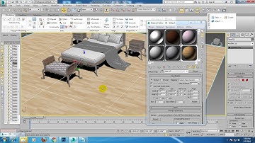 Tutorial on Modeling a furniture in 3dsmax ( Part 6)