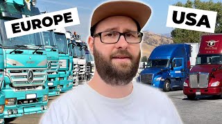 Why US Trucks have a "Nose" (and European ones don't)