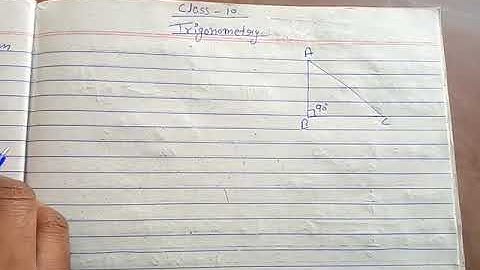 In ∆ ABC, right-angled at B, AB = 24 cm, BC = 7 cm. Determine :(i) sin A, cos A (ii) Sin C, Cos C