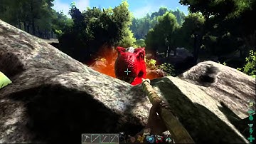 1st Ever Alpha T REX Ark Survival Xbox One During First Beta