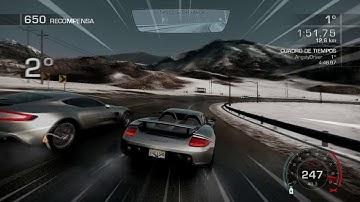 NFS Hot Pursuit: Takumi drives a Carrera GT [INITIAL D STYLE]